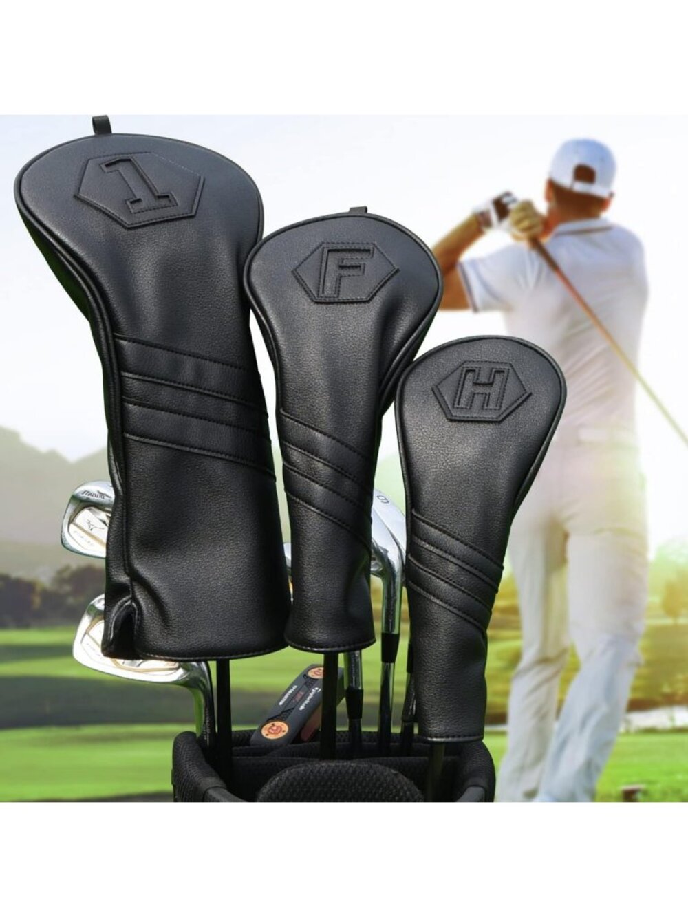 Premium Golf Club Head Covers for Woods & Drivers | Stylish & Durable Set